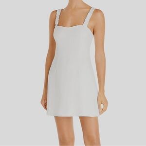 NWT French Connection Mini Ruffle Strap Dress